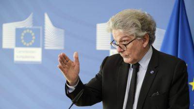 Ursula Von - Thierry Breton - Reuters - Breton says he is stepping down as France's EU commissioner, citing spat with von der Leyen - cnbc.com - France - Eu