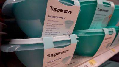 Tupperware files for bankruptcy as its colorful containers lose relevance