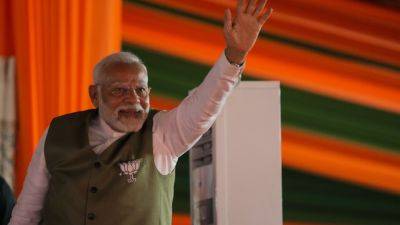 Modi visits Indian-administered Kashmir on local election campaign amid massive security