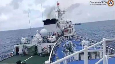 China and Philippines trade blame over latest vessel collisions in disputed South China Sea