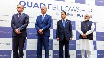 Biden aims to put final stamp on Quad partnership with hometown summit