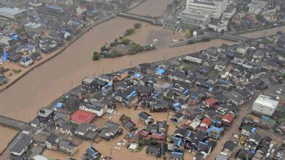 Agence FrancePresse - Floods kill at least 6 in Japan on earthquake-battered peninsula - scmp.com - Japan