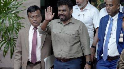 Sajith Premadasa - KRISHAN FRANCIS - Anura Kumara Dissanayake - Marxist Anura Kumara Dissanayake sworn in as Sri Lanka’s president - apnews.com - Sri Lanka