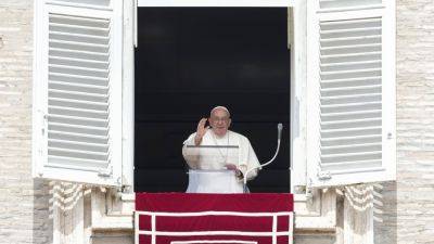 Pope cancels audiences due to slight illness days before a new trip