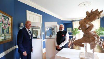 Narendra Modi - Joe Biden - Chris Lau - US to return a trove of nearly 300 history-spanning antiquities to India - edition.cnn.com - Japan - Usa - India - Australia - state Delaware - city Wilmington, state Delaware