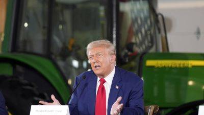 Donald Trump - Josephine Rozzelle - Trump threatens '200% tariff' if John Deere moves production to Mexico - cnbc.com - Usa - state Pennsylvania - state Iowa - Mexico