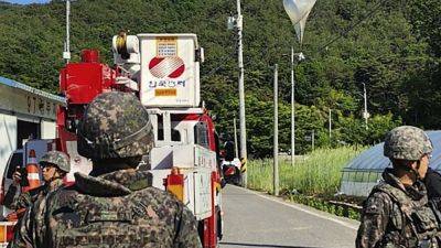 South Korea vows military response to North’s balloons, stoking escalation fears