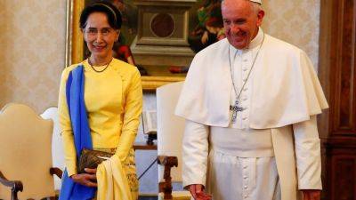 Pope Francis offers Vatican refuge to Myanmar’s detained ex-leader Aung San Suu Kyi