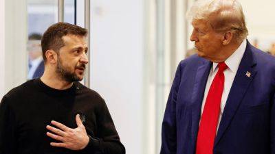 Meeting with Zelenskyy, Trump says he will negotiate a Ukraine-Russia deal 'that's good for both sides'