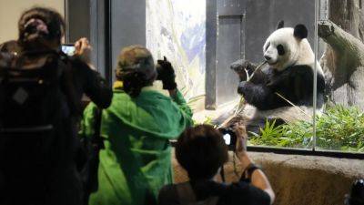 Agence FrancePresse - Teary-eyed fans throng Tokyo zoo to bid farewell to China-bound pandas - scmp.com - China - city Tokyo