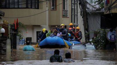 Agence FrancePresse - Nepal floods and landslides leave 10 dead, 18 missing, hundreds stranded - scmp.com - Nepal - city Kathmandu