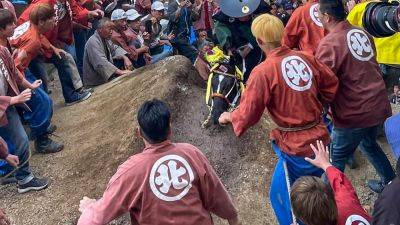 Japan’s ‘rising horse’ festival struggles to surmount animal abuse controversy