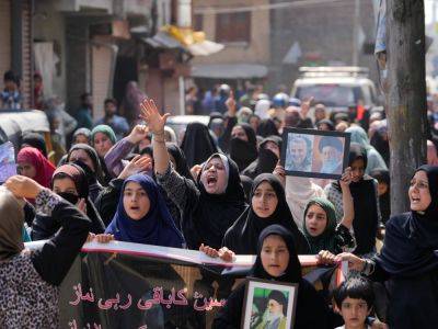 Kashmiris protest Israel’s killing of Hezbollah chief Nasrallah