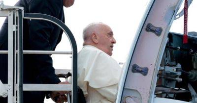 Pope Francis departs Rome for 12-day tour across Southeast Asia