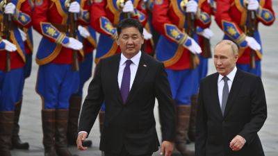 Russian leader Putin visits Mongolia and defies an international warrant for his arrest