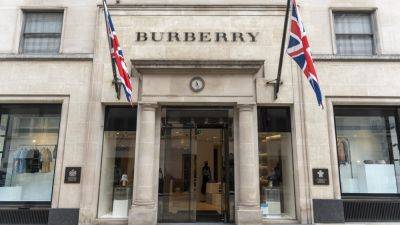 British luxury icon Burberry dropped from UK's FTSE 100 stock market index