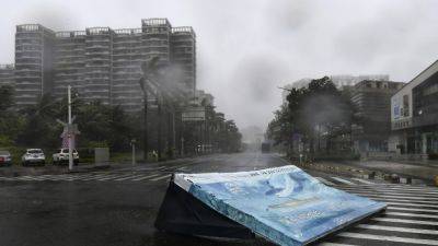 Typhoon Yagi kills 2 and injures 92 in China’s Hainan as it makes its way to northern Vietnam