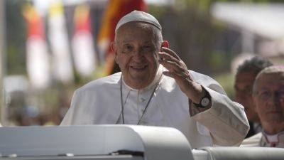 East Timor welcomes Pope Francis on his visit to encourage its recovery from independence fight